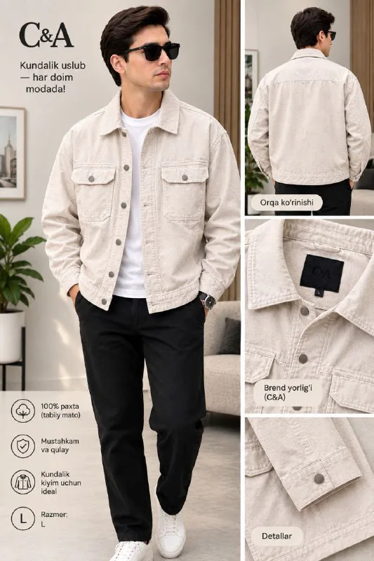 C&A Jeanse jacket, L — 1