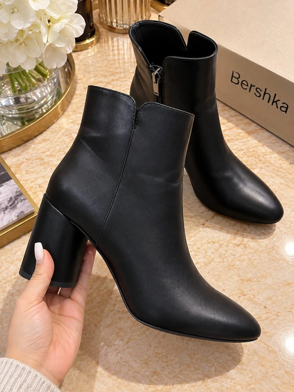 Bershka Ботильоны, 36/37 — 2