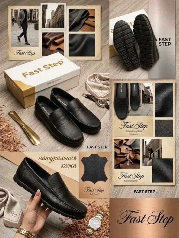 Fast Step Мокасины, EU 45 — 3