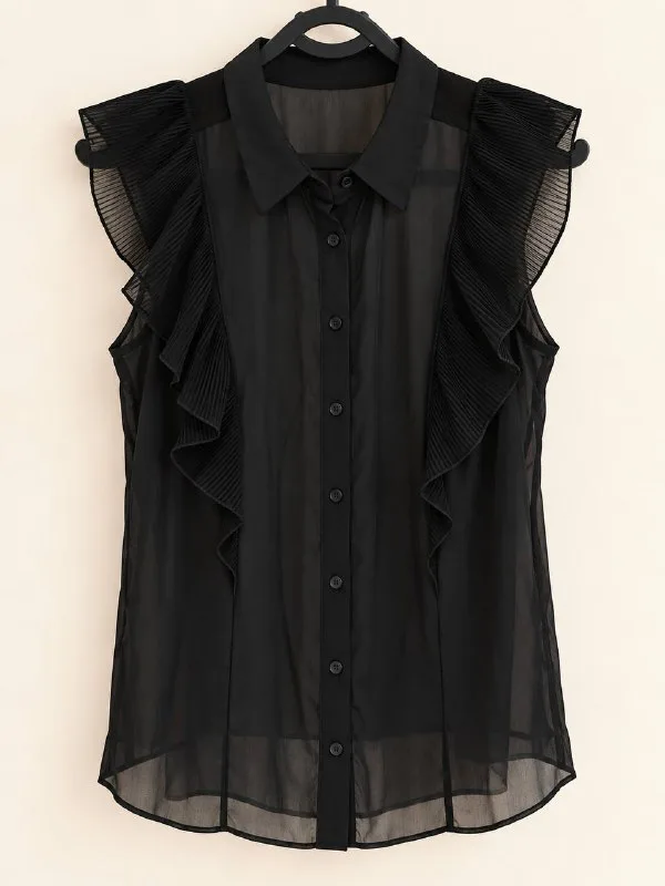 Zara Рубашка без рукавов, S — 1