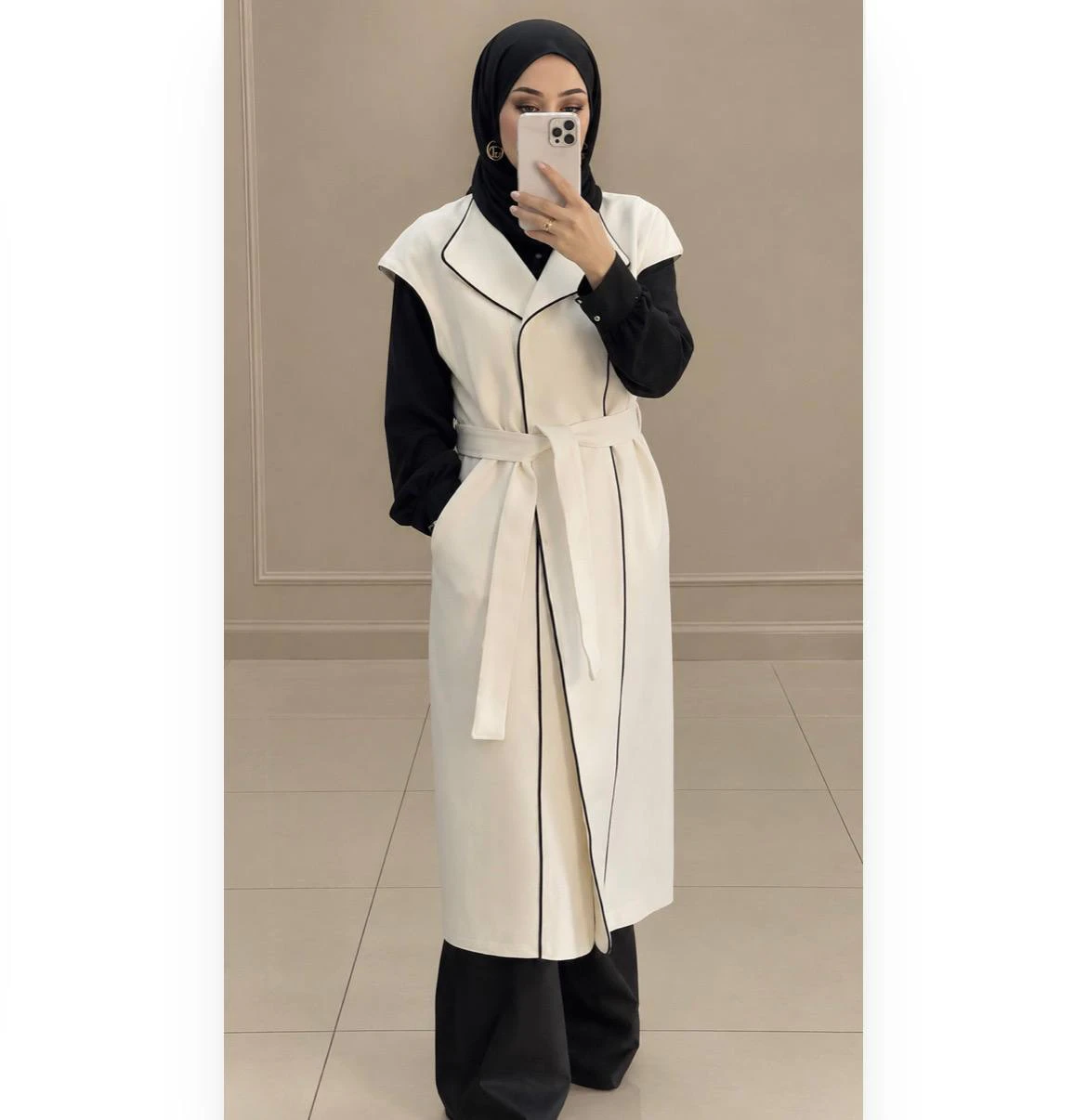 Renata Collection Пальто безрукавка, EU 36 — 1