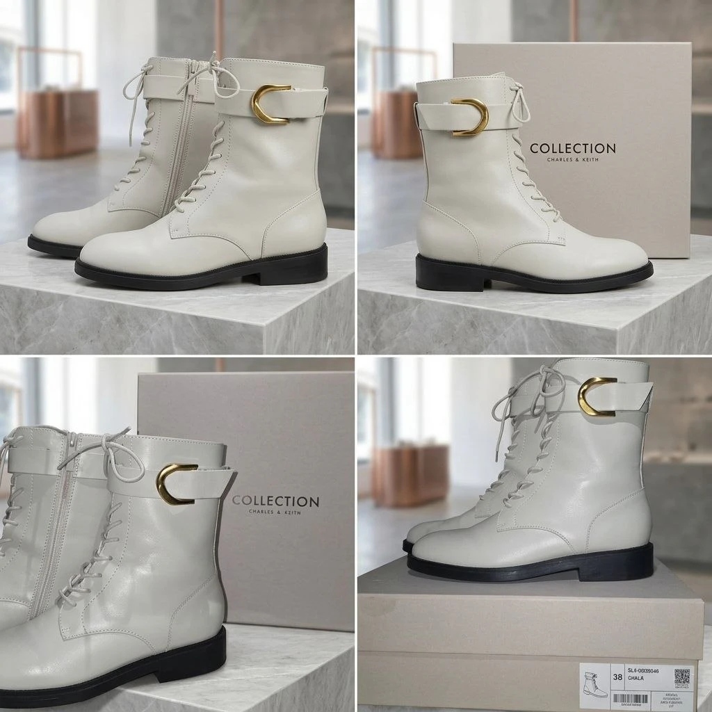 Charles & Keith Ботинки, EU 38 — 1