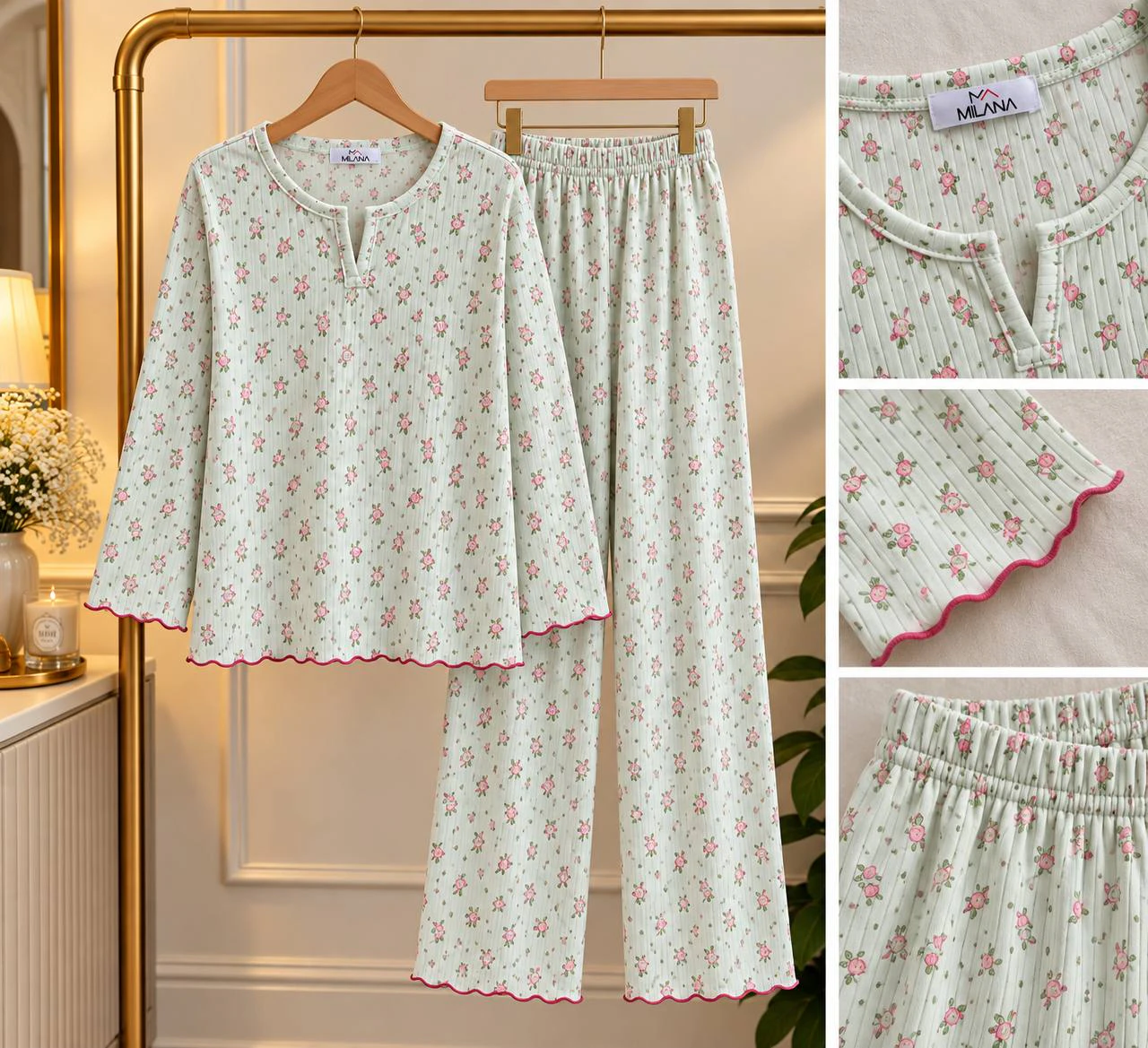 Milana Пижама, S-2XL/44-52 — 1