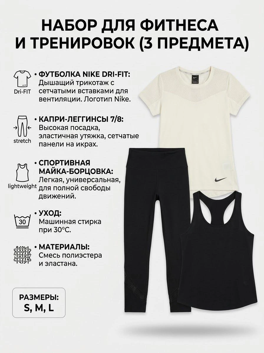 Nike Спортивный комплект, S/M — 1