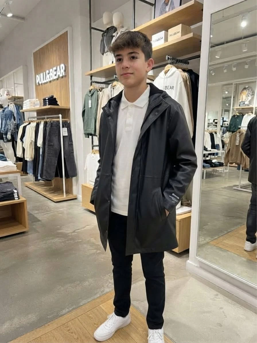 Pull&Bear Парка плащ, 13-15 лет — 1