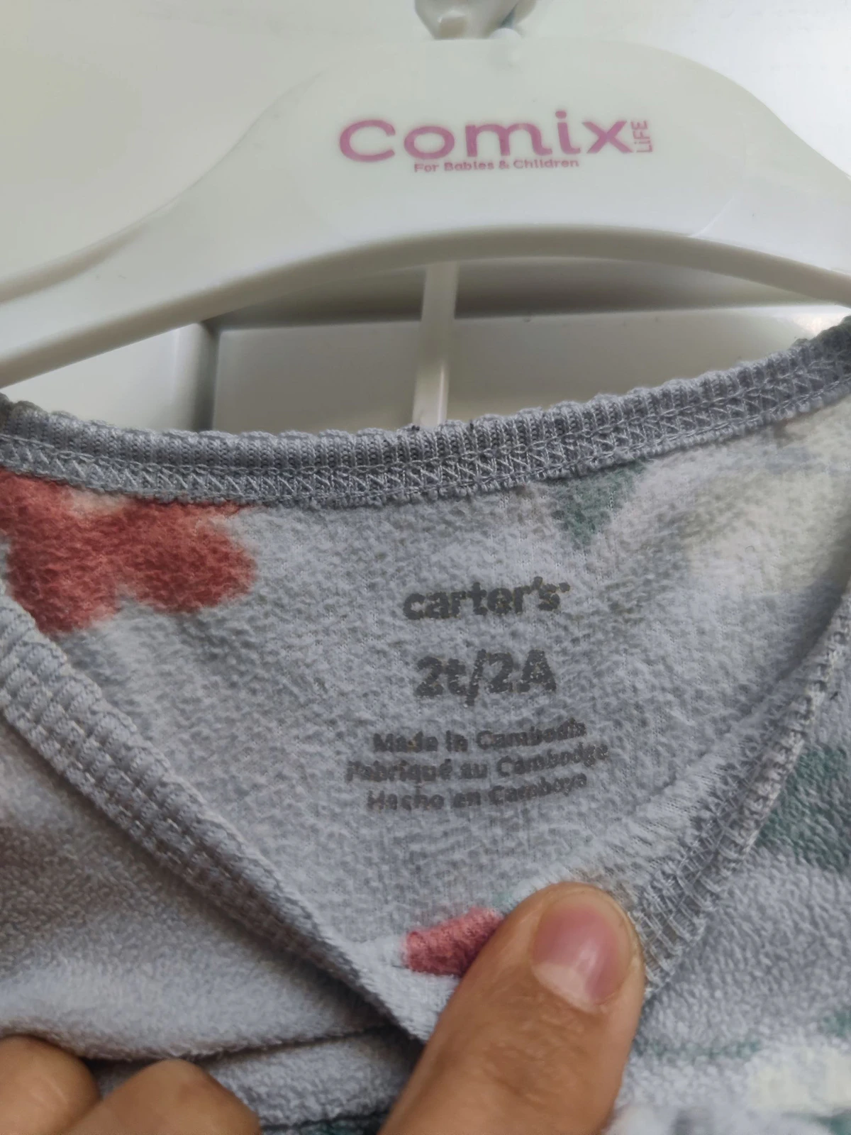 Carters Слиппера и пижамка, 2 годика — 2