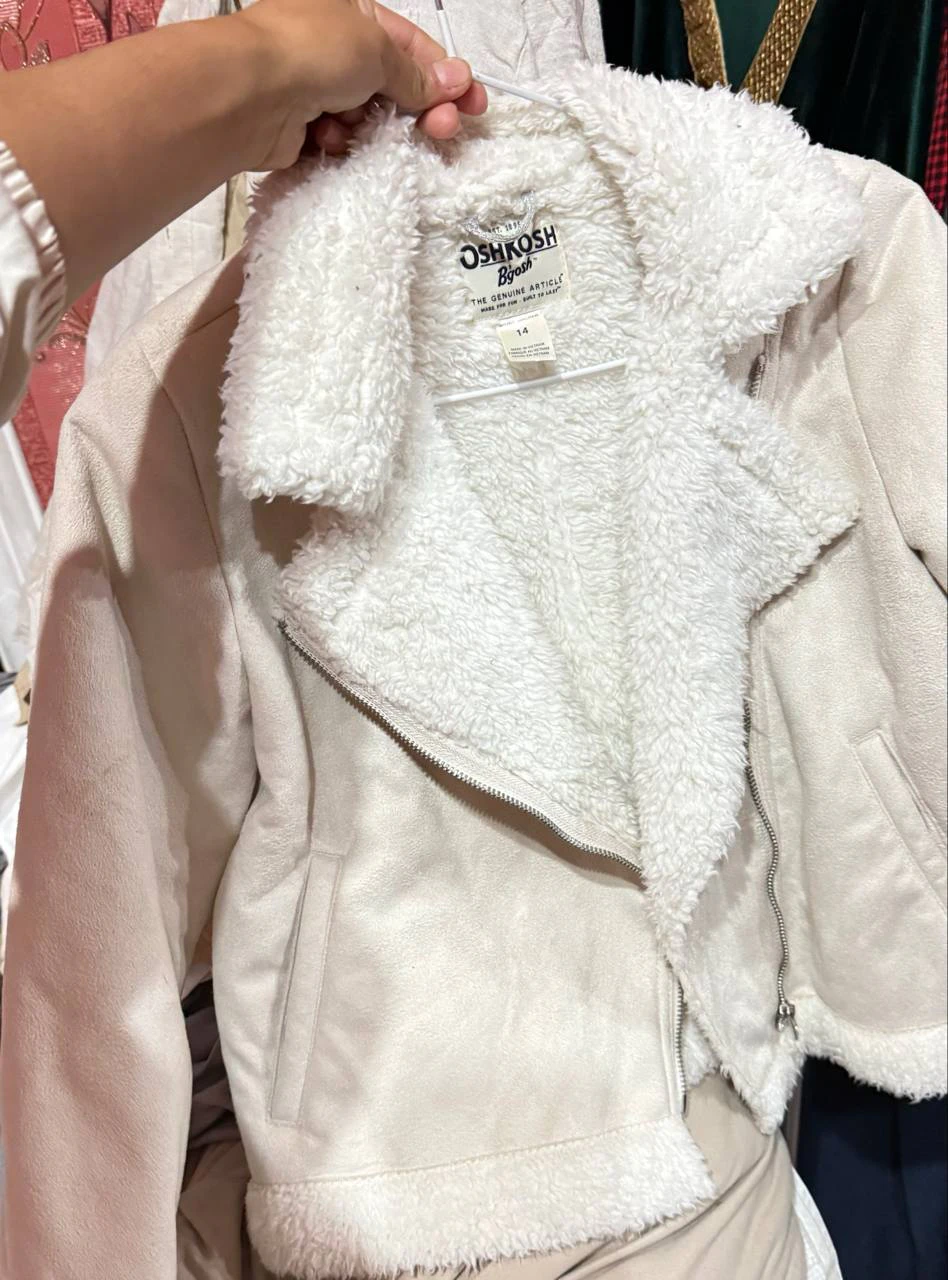 OshKosh B'gosh Дубленка-авиатор, 158 см (12–13 лет) — 6