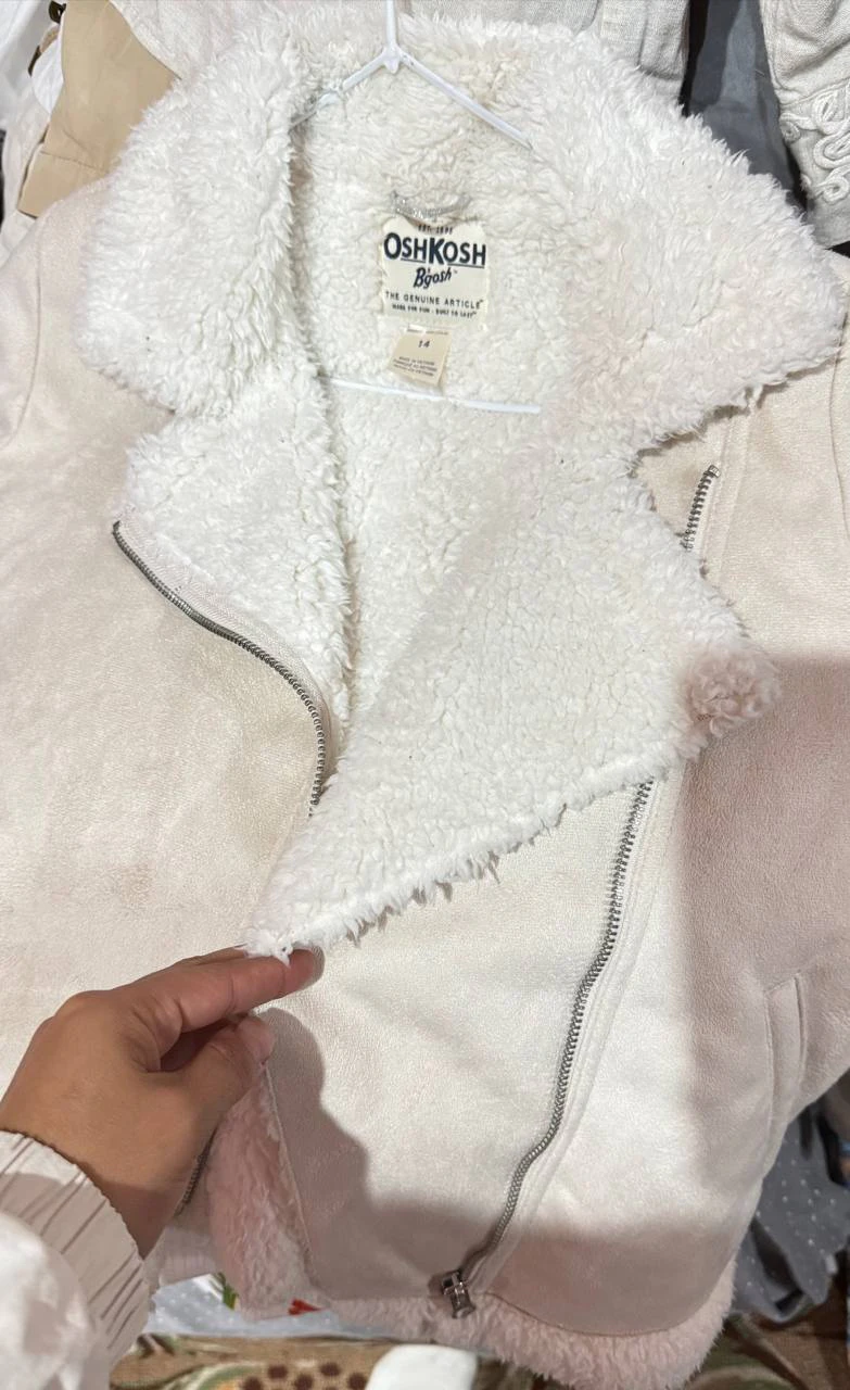 OshKosh B'gosh Дубленка-авиатор, 158 см (12–13 лет) — 4