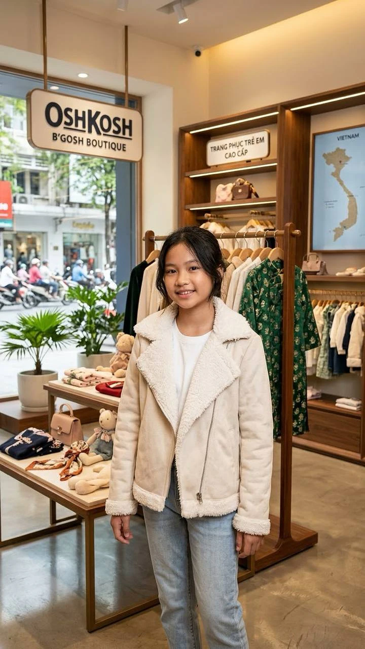 OshKosh B'gosh Дубленка-авиатор, 158 см (12–13 лет) — 1