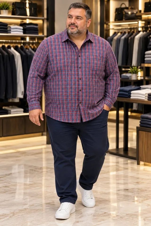 Tonelli Рубашка фланелевая, 5XL