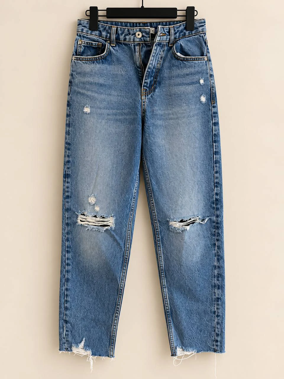 Zara Джинсы рванки moms, EU 36 — 1