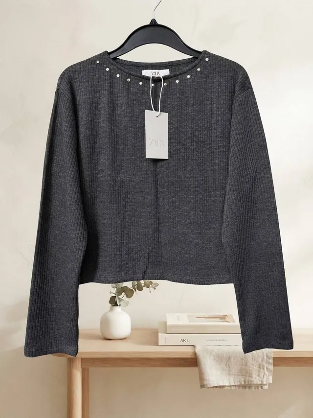 Zara Топ укороченный, 164 см (13–14 лет)
