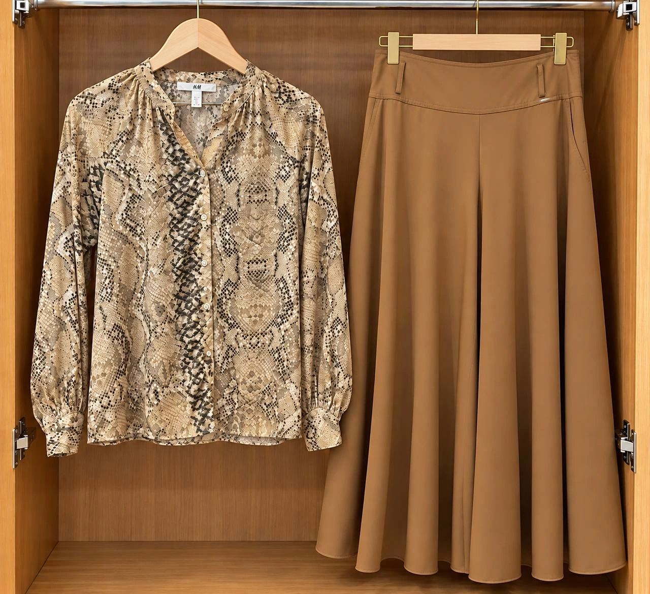 H&M Блузка и юбка макси, 40-42 — 1