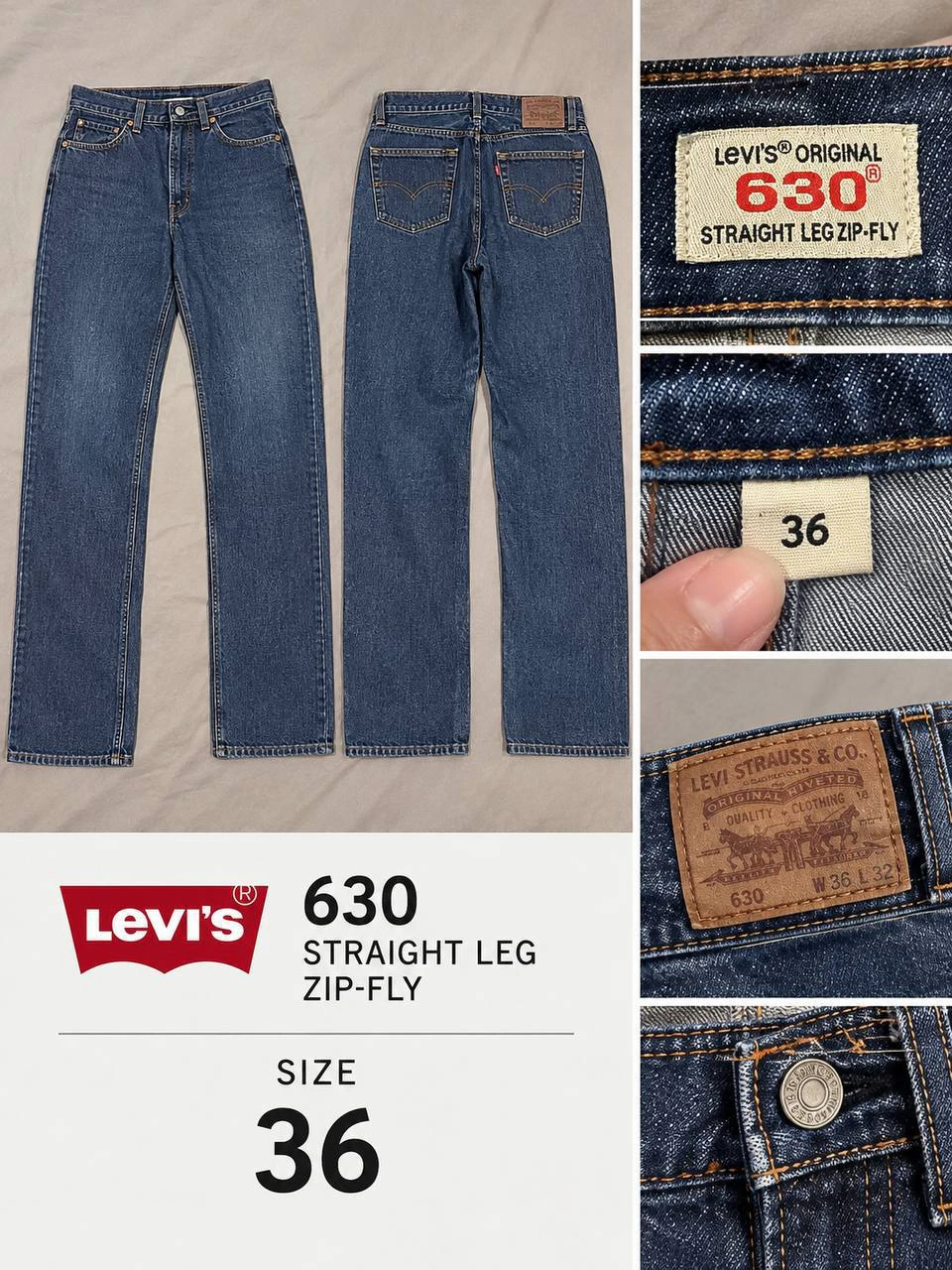 Levi's Мужские джинсы, 34-36 — 1