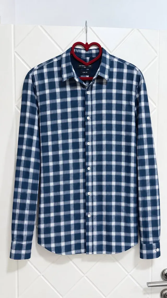 Рубашка slim fit, 2XL