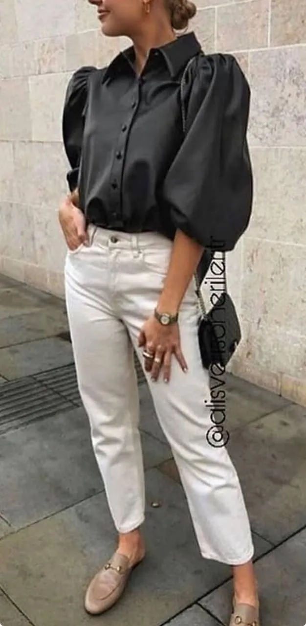Zara Рубашка из экокожи, M/L
