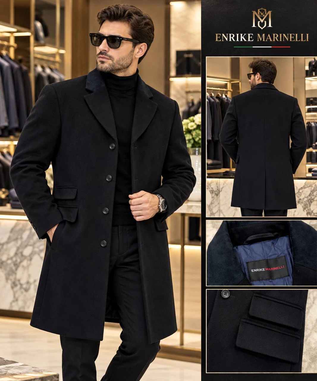Enrico Marinelli Пальто, RU 50 — 1