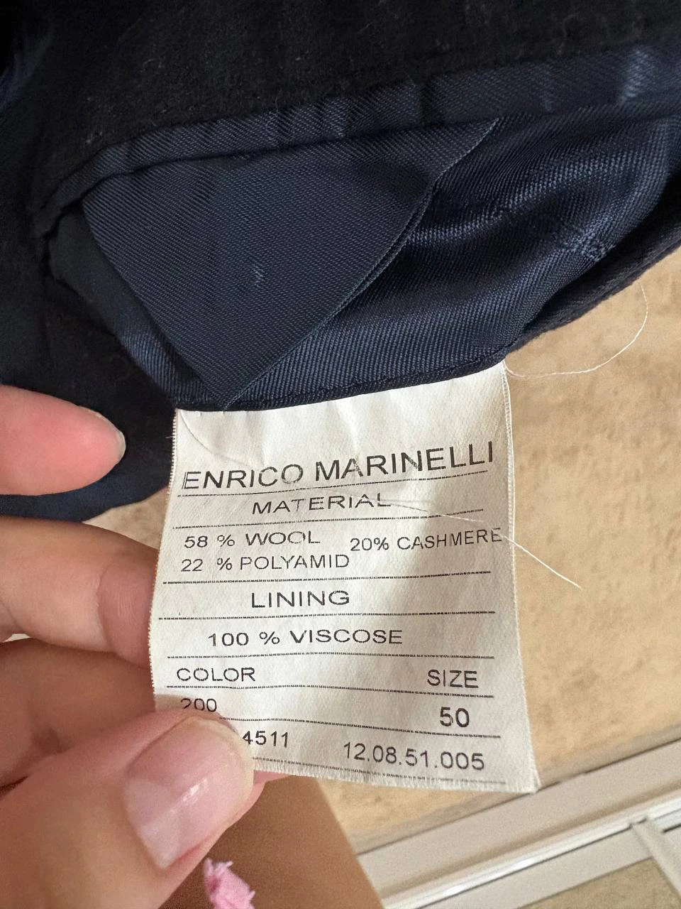 Enrico Marinelli Пальто, RU 50 — 4