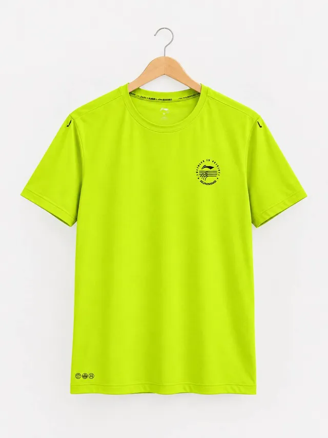 LI-NING Мужская футболка для фитнеса, L
