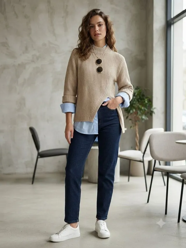 Mango Свитер, L