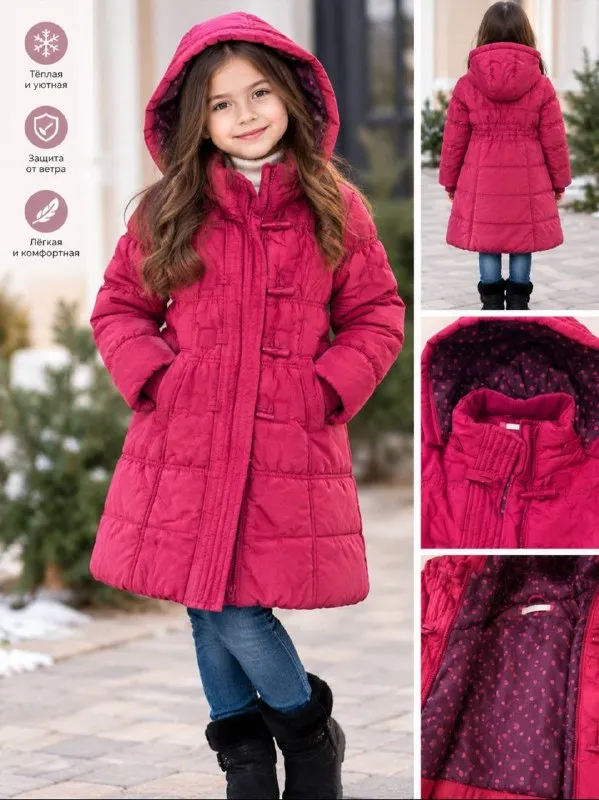 John Lewis Зимняя куртка, 7-8 лет