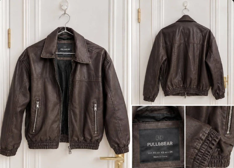 Pull&Bear Куртка из экокожи, XS — 1