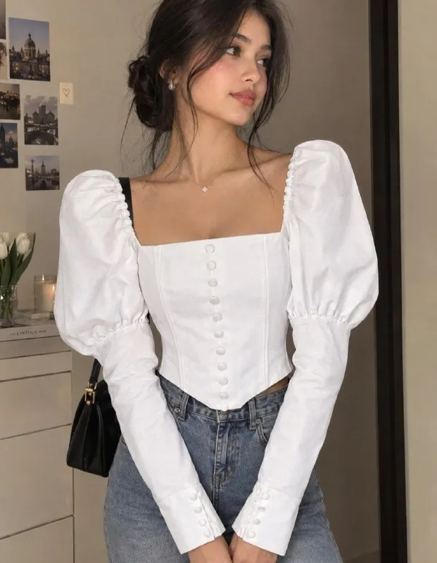 Followme Кофточка с корсетом, S