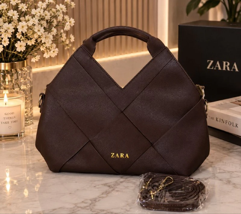 Zara Коженная сумка, Единый размер — 1