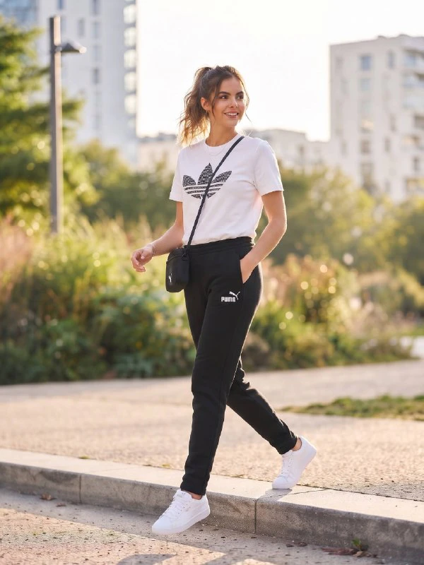 Adidas & Puma Джоггеры и футболка, M — 1