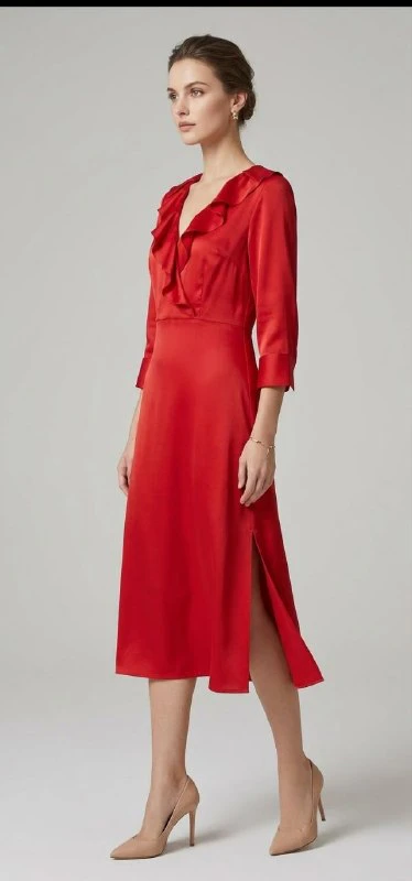 H&M Платье шёлковое, M/L — 2