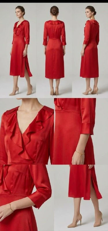 H&M Платье шёлковое, M/L — 1