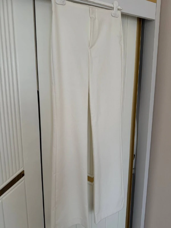Zara Белые брюки, XS — 2