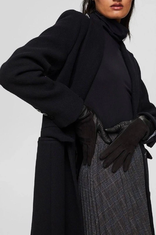 Esprit Перчатки кожаные, M — 2