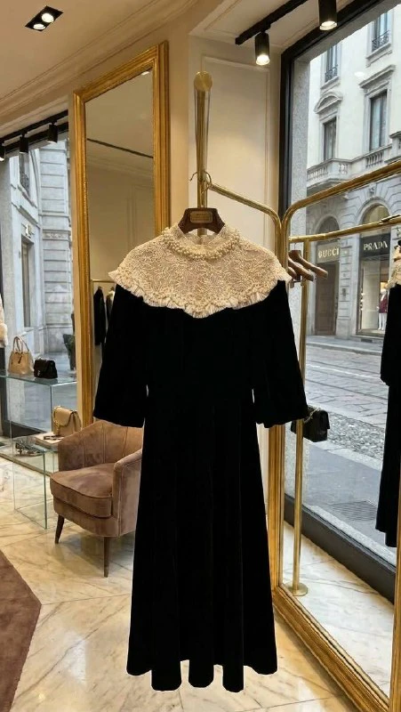 La Perte Платье из бархата, M — 3