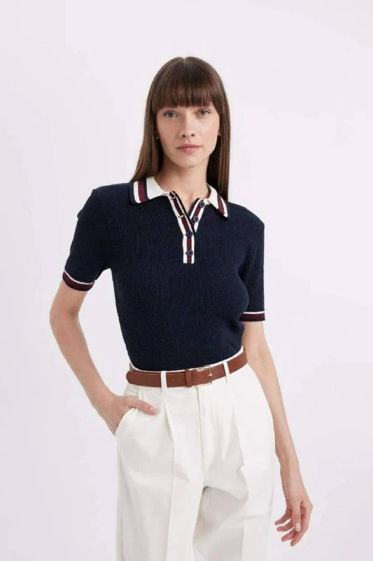 De Facto вязанное поло, L/XL — 1