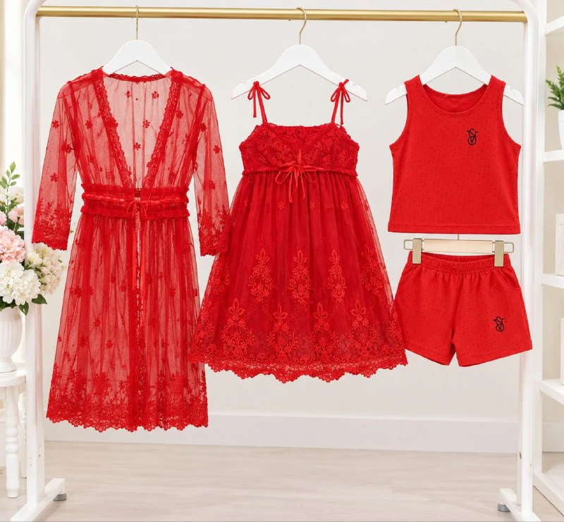 Victoria Secret Красная двойка, M, L — 1