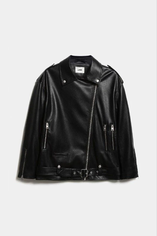 Lime Куртка из кожзам, XS — 1