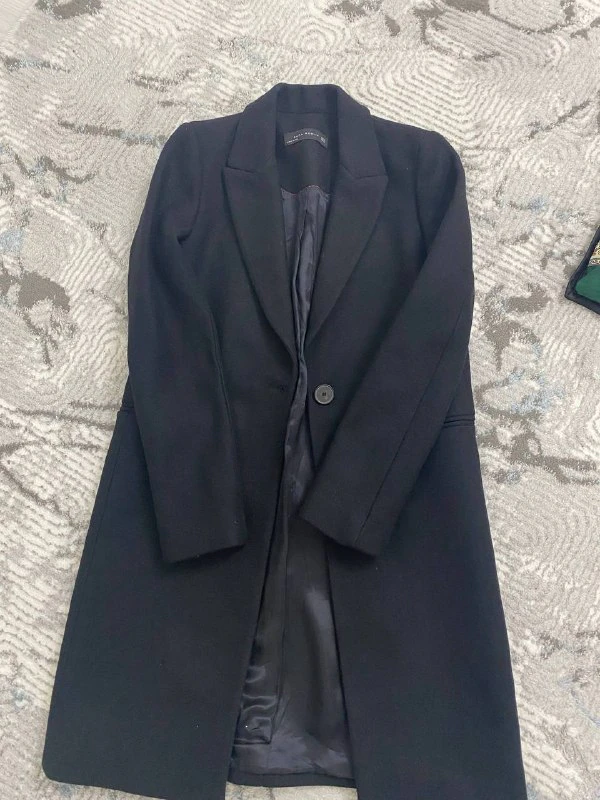 Zara Пальто из шерсти, XS — 4