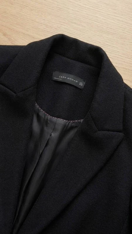 Zara Пальто из шерсти, XS — 3