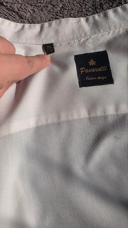 Pavarotti Мужская рубашка, 3XL — 2