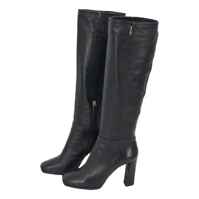 Prada Кожаные сапоги, EU 36.5