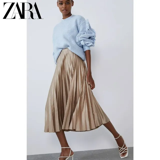 Zara Юбка плиссе, M