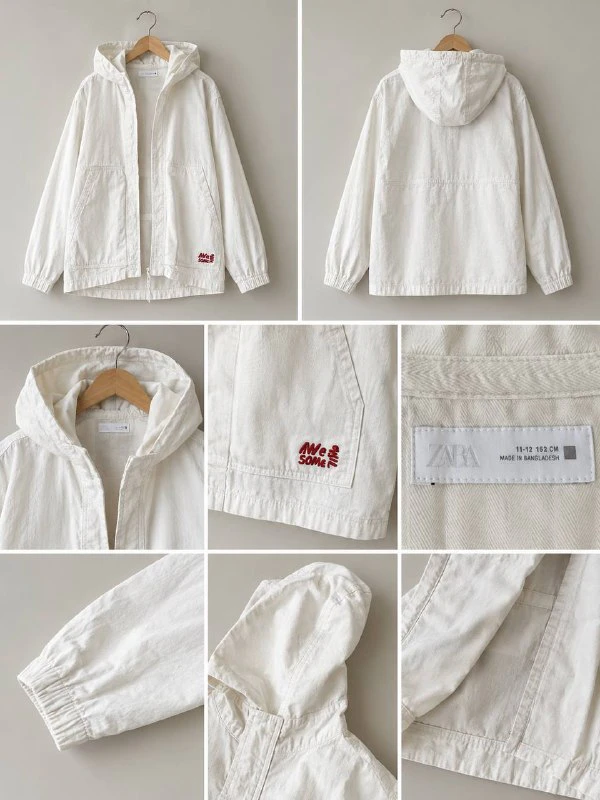 Zara Женская куртка-джинсовка, S — 1