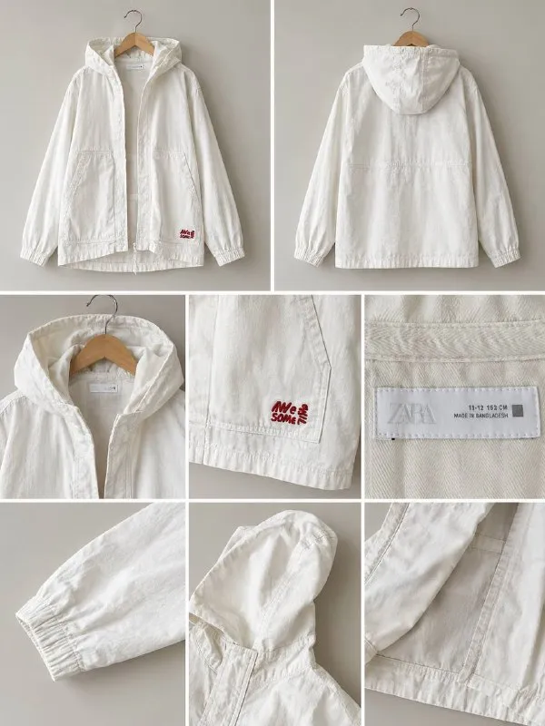 Zara Женская куртка-джинсовка, S