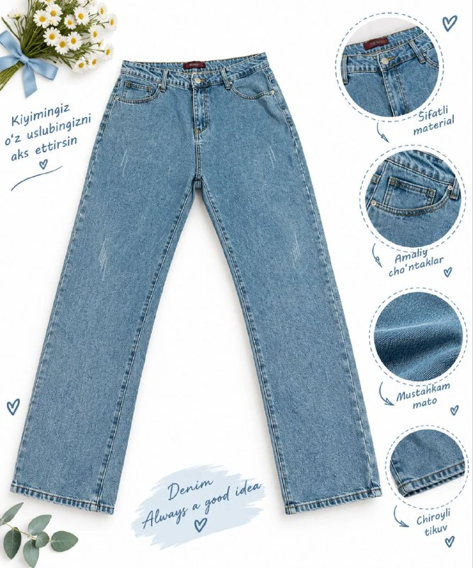 Zara Djinsviy shim, Universal — 3