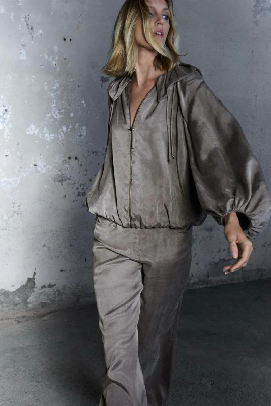Zara Свободный бомбер, S/M — 1