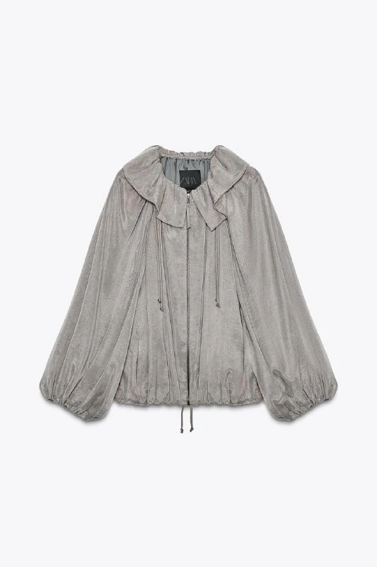Zara Свободный бомбер, S/M — 2
